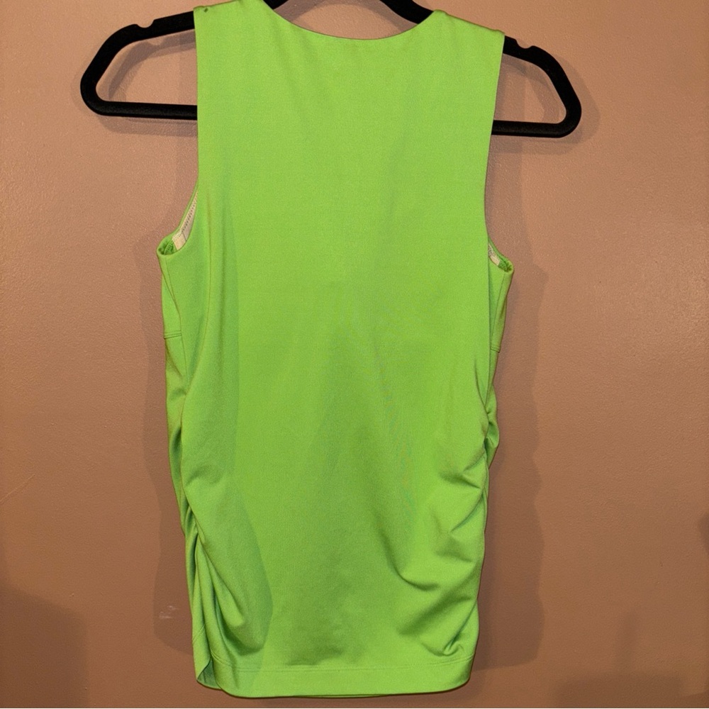 ATHLETA Lime Green Padded Tankini 36A - Picture 6 of 7